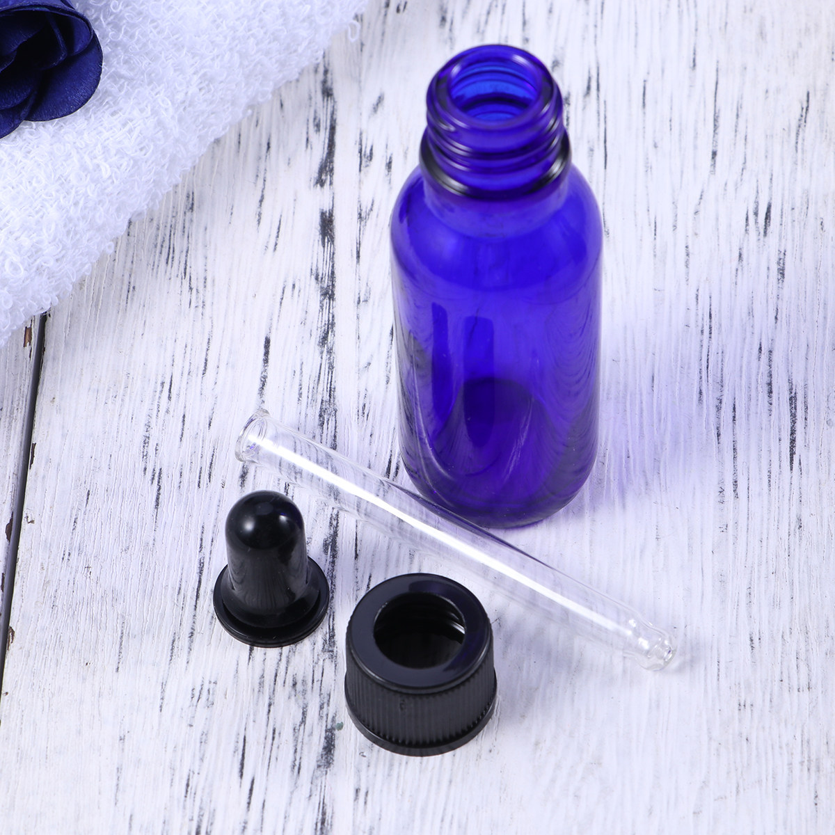 Essential Oil Blend - 10 sztuk szklanych buteleczek o pojemności