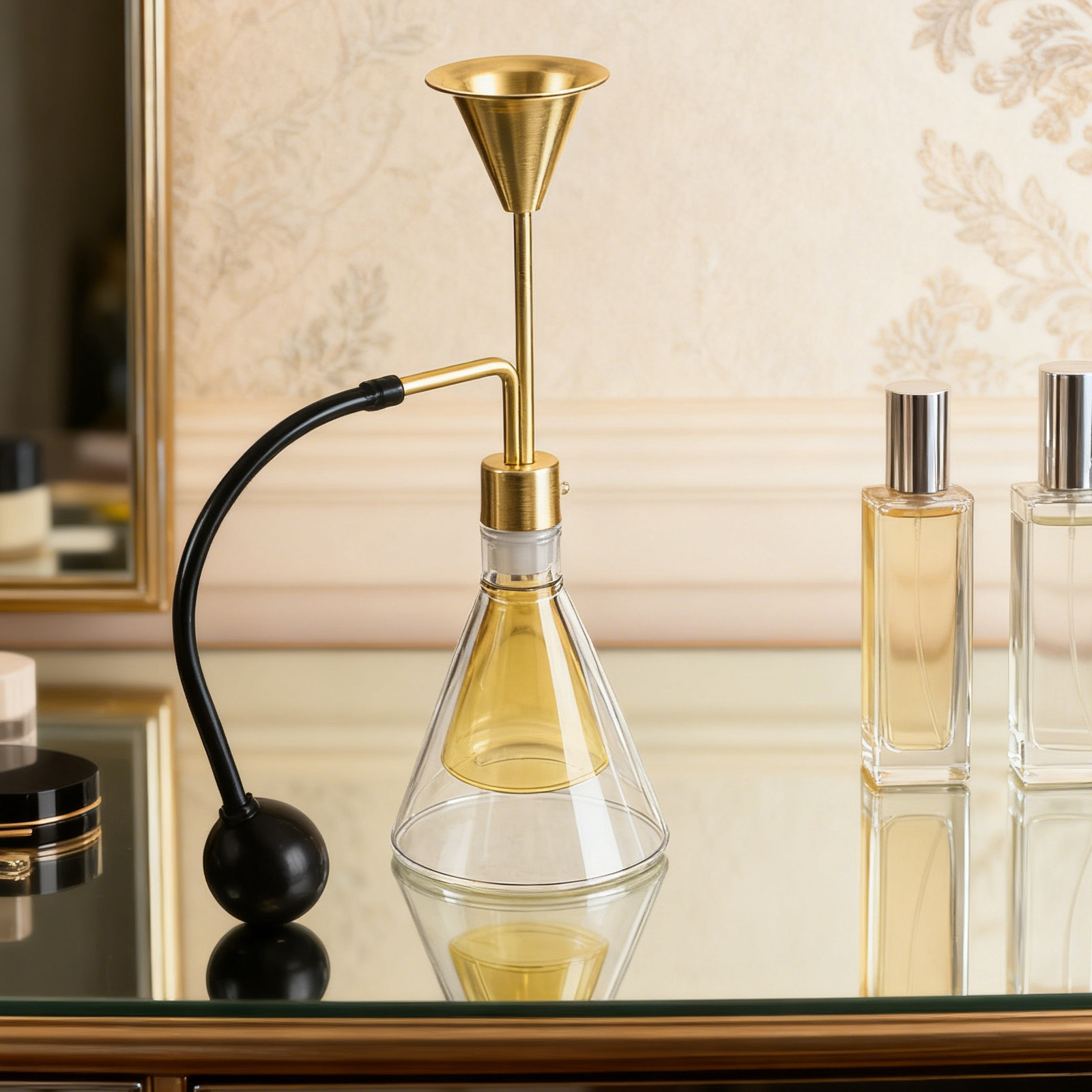 Szklana butelka z podwójnymi ś – Home Fragrance Oil recenzja i cena