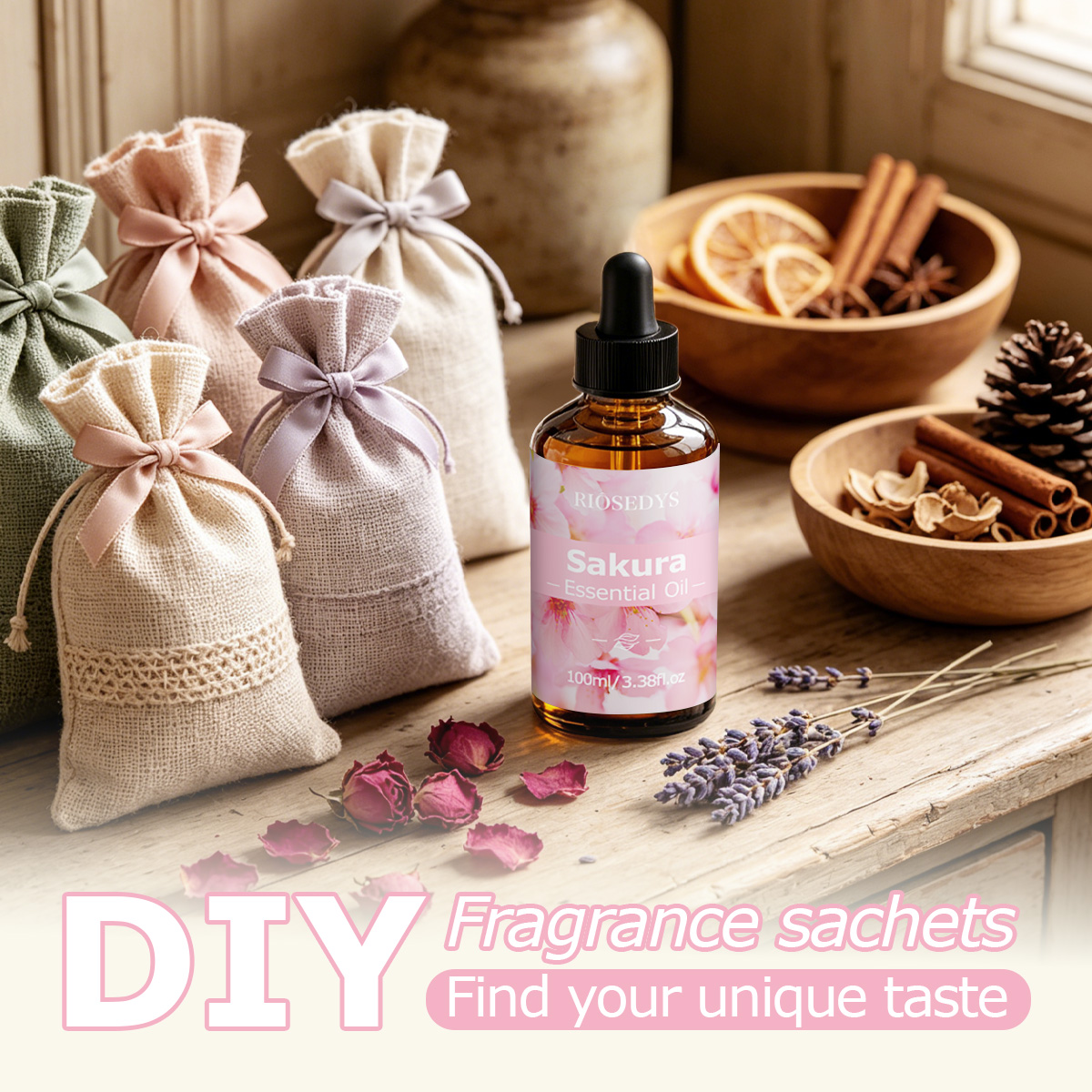 SAKURA – olejek eteryczny o św – Essential Oil Blend recenzja i cena